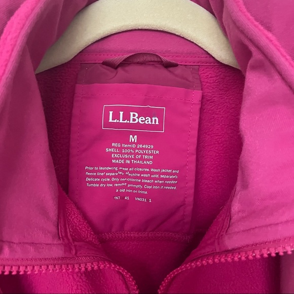 L.L. Bean 2-in-1 Winter Coat Jacket Fleece - Picture 7 of 12